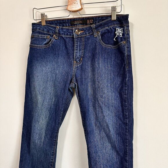 Ed Hardy X Christian Audigier Capri Jeans Love Kills Slowly Vintage 11 30x21 - Picture 5 of 11